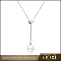 Fashion Jewellery OUXI Hot Pearl Pendant Necklace Designs